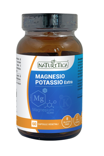 Magnesio e Potassio 60 cps NATURETICA | Acquista Online Erba Mistica