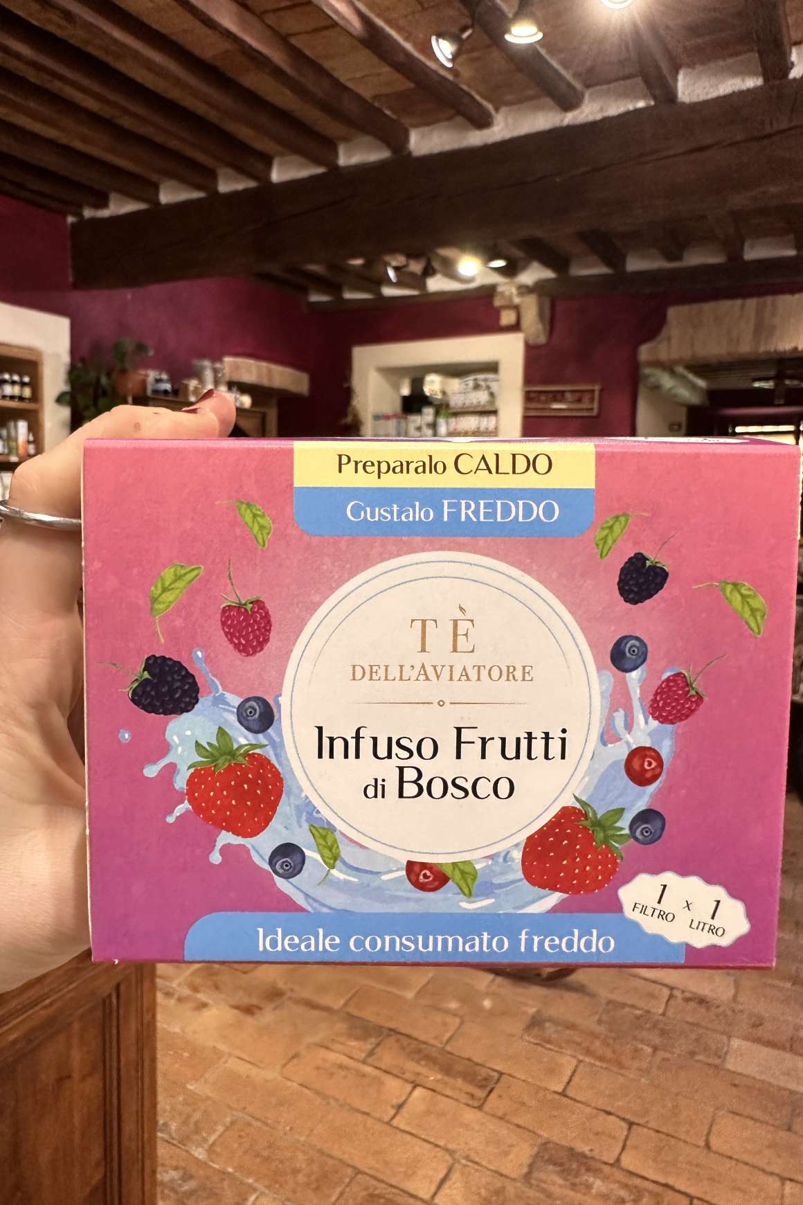 Infuso Frutti di Bosco Tè DELL'AVIATORE | Acquista Online Erba Mistica