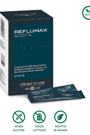 RefluMax 24 stick gel BIOSLINE | Acquista Online Erba Mistica