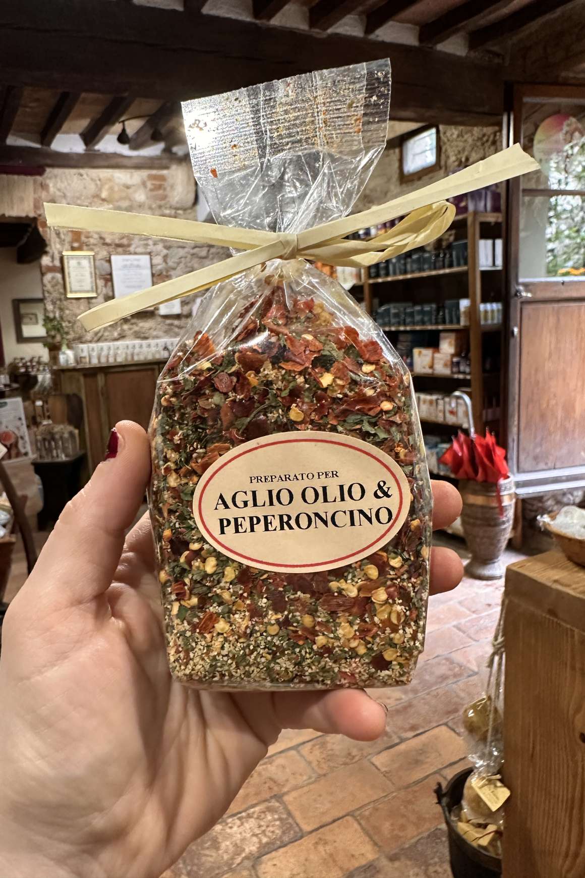 Aglio olio peperoncino 80gr ERBA MISTICA | Acquista Online Erba Mistica