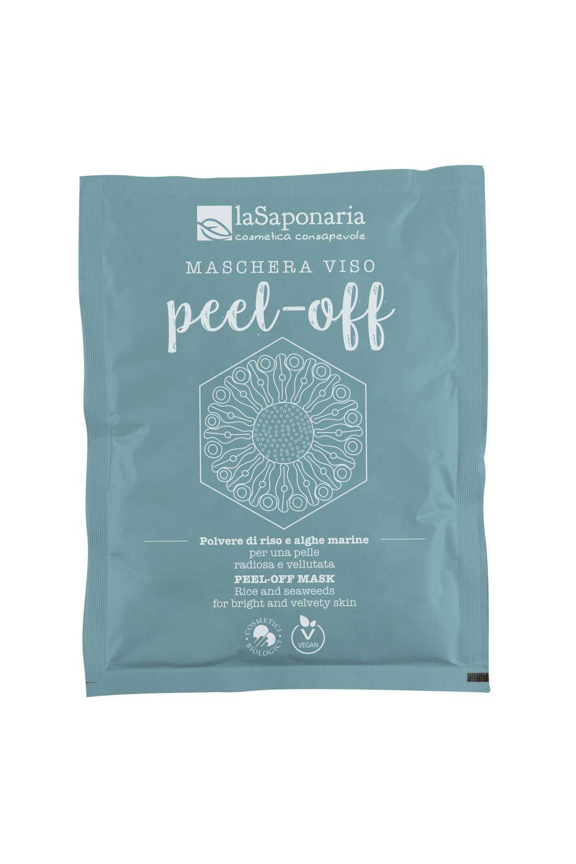 Maschera viso Peel Off New LA SAPONARIA | Acquista Online Erba Mistica