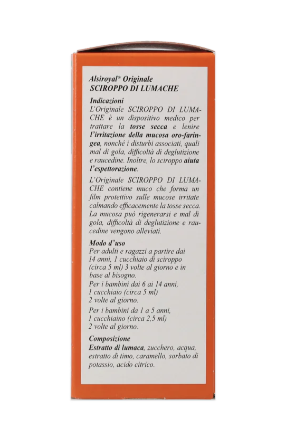 Sciroppo di Lumache 150 ml Dott.CAGNOLA | Acquista Online Erba Mistica