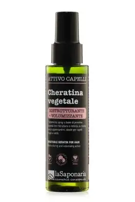 Spray ristrutturante cheratina 100 ml LA SAPONARIA | Acquista Online Erba Mistica