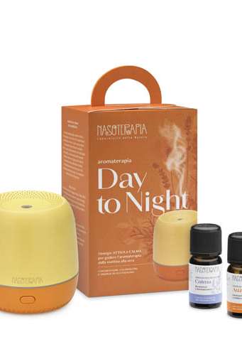 Kit Day To Night- Diffusore ultrasuoni Arancio NASOTERAPIA | Acquista Online Erba Mistica