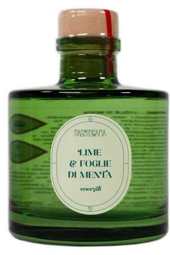 Diffusore d'essenza Lime e Foglie di Menta 500 ml NASOTERAPIA | Acquista Online Erba Mistica