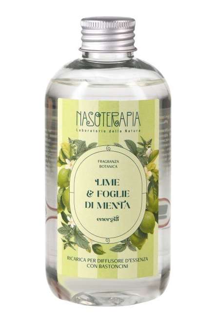 Diffusore d'essenza Lime e menta REFILL 250 ml NASOTERAPIA | Acquista Online Erba Mistica