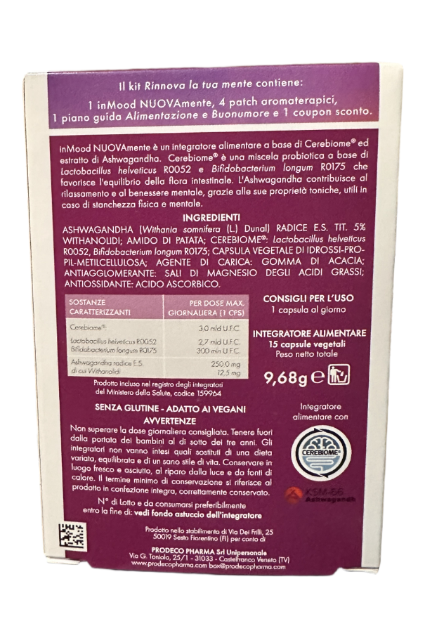 Inmood Kit rinnova la tua mente PRODECO PHARMA | Acquista Online Erba Mistica