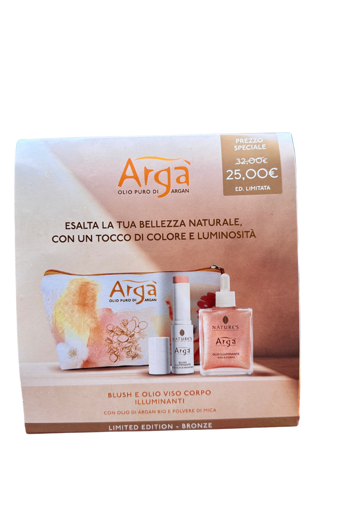 Cofanetto Argà BRONZE NATURE'S | Acquista Online Erba Mistica