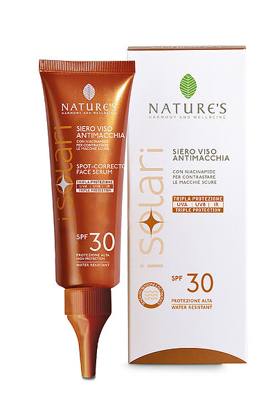 Siero Viso Antimacchia SPF 30 NATURE'S | Acquista Online Erba Mistica