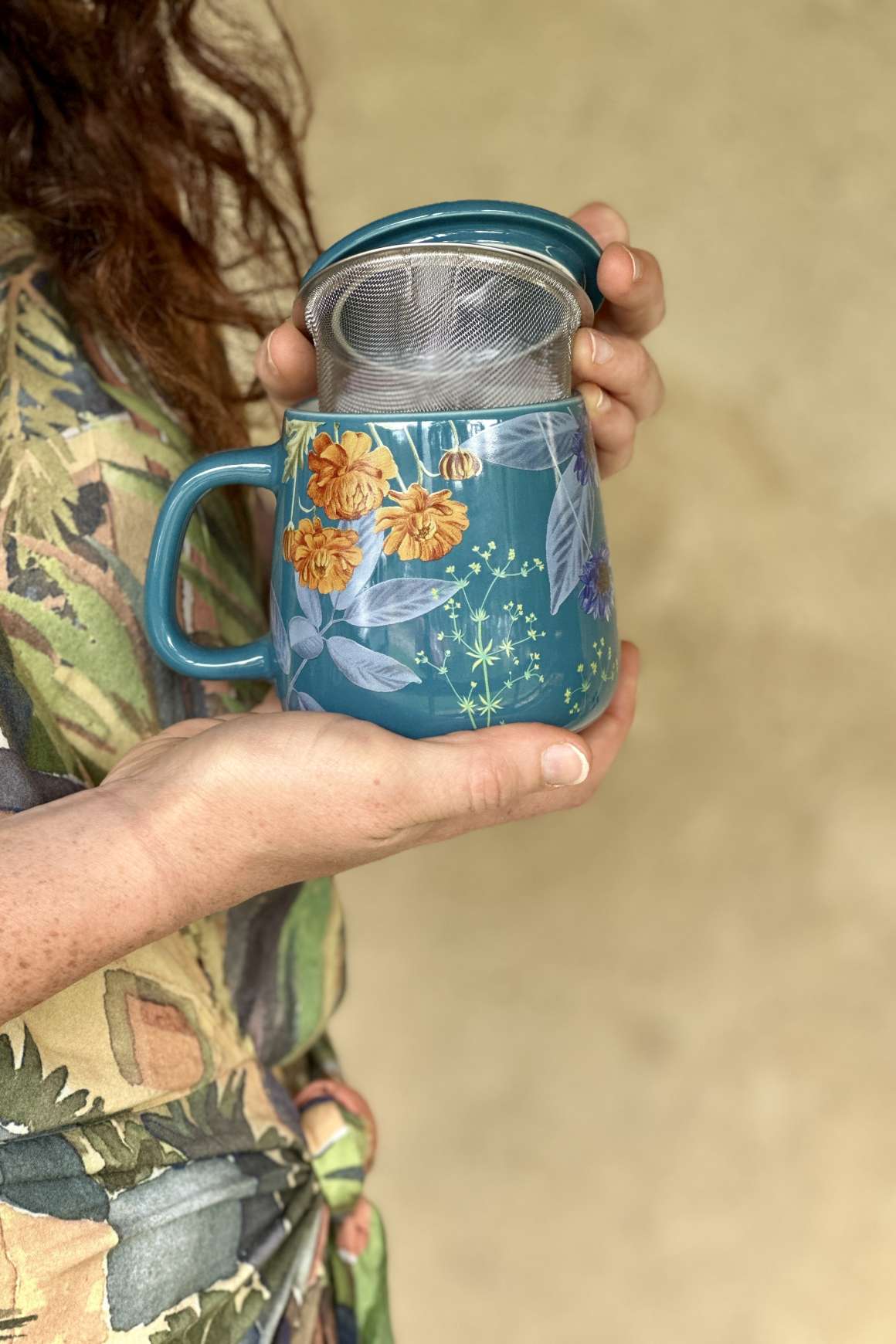 Infusiera Herbarium Blu 400ml NEAVITA | Acquista Online Erba Mistica