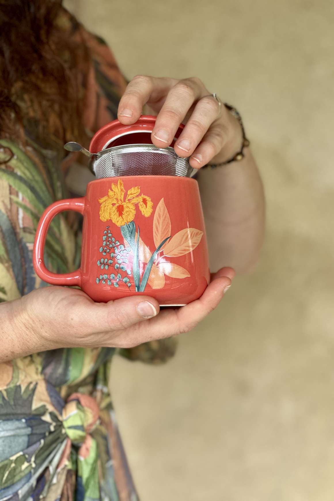 Infusiera Herbarium Arancio 400 ml NEAVITA | Acquista Online Erba Mistica