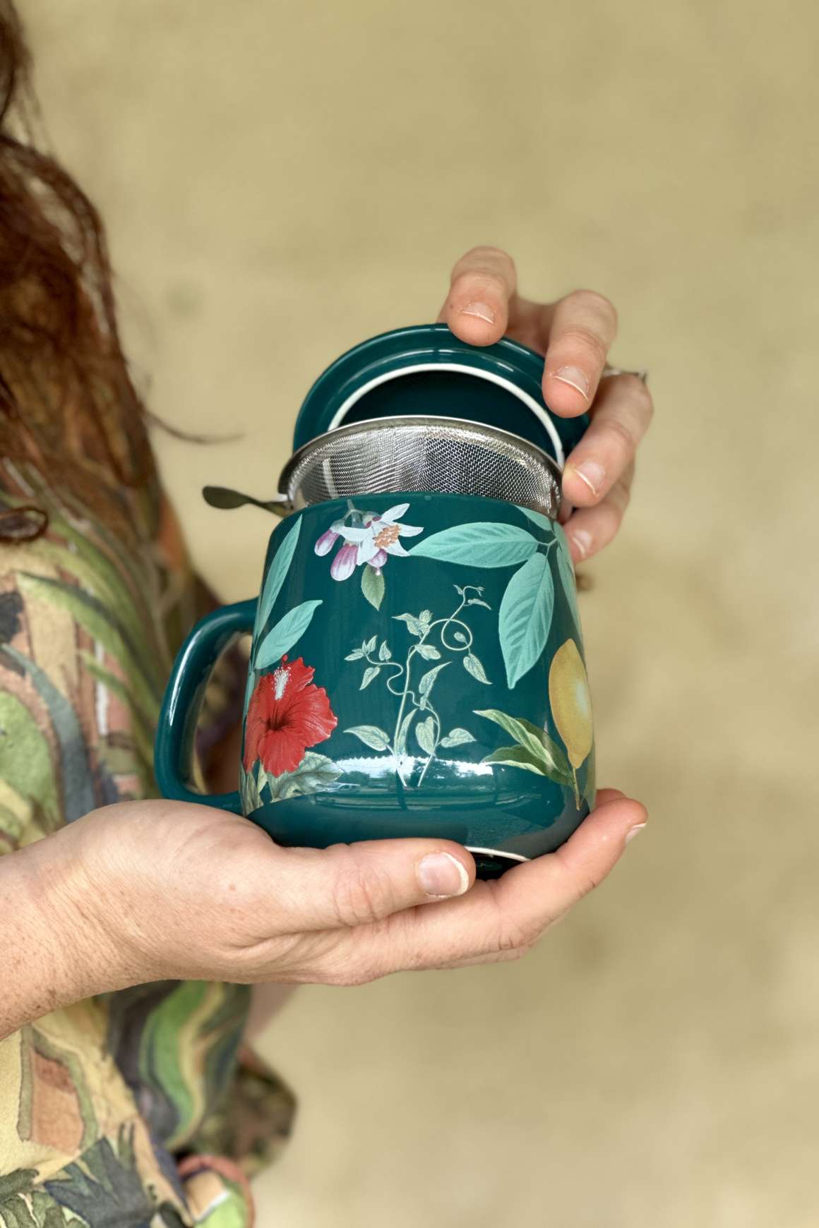 Infusiera Herbarium Verde 400 ml NEAVITA | Acquista Online Erba Mistica