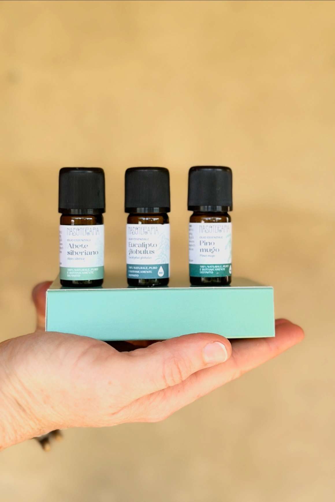 Kit Diffusore + oli essenziali Balsamici NASOTERAPIA | Acquista Online Erba Mistica