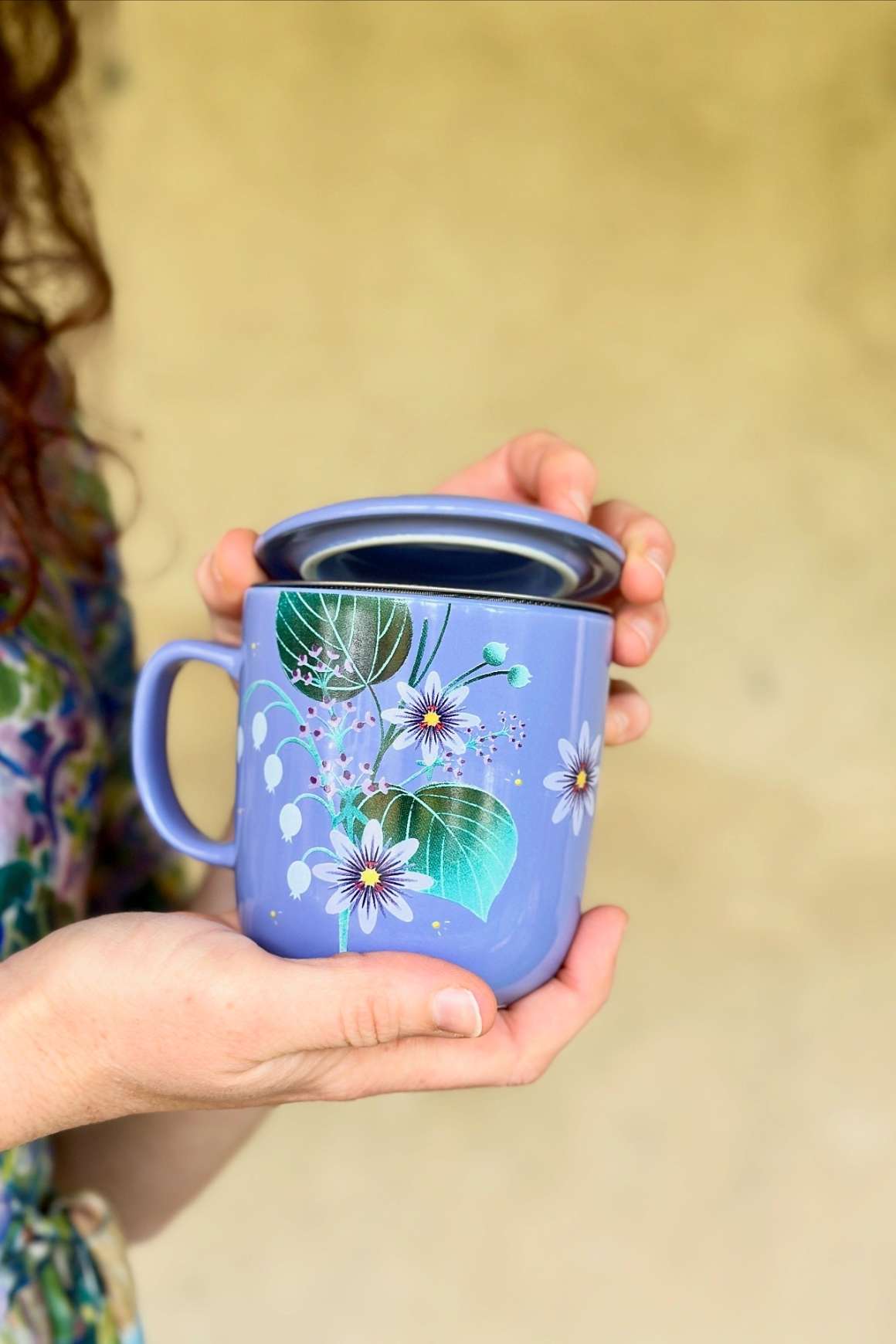 Infusiera " Sorsi di Luna" Lilla NEAVITA | Acquista Online Erba Mistica