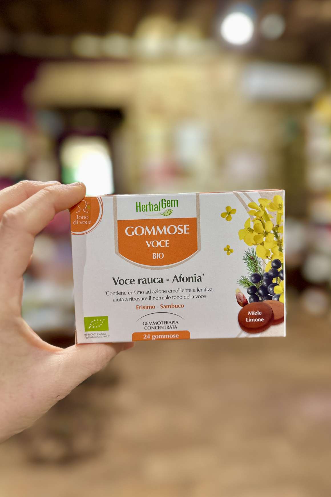 Gommose Voce Bio HERBALGEM | Acquista Online Erba Mistica