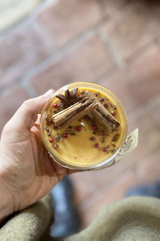 Candela bicc basso ARANCIO ERBA MISTICA | Acquista Online Erba Mistica