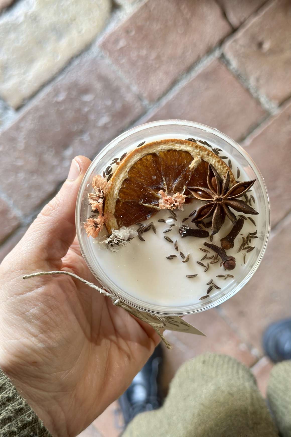 Candela bicc basso BIANCA ERBA MISTICA | Acquista Online Erba Mistica