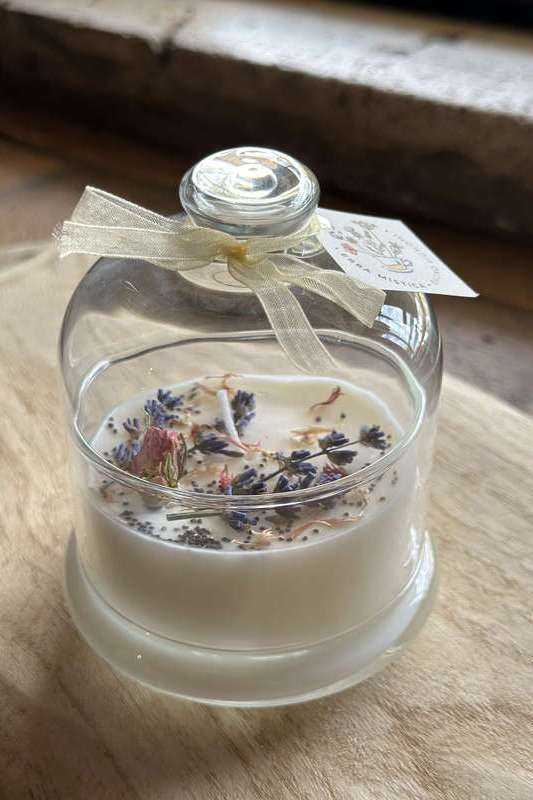 Candela Cupola Piccola BIANCA ERBA MISTICA | Acquista Online Erba Mistica