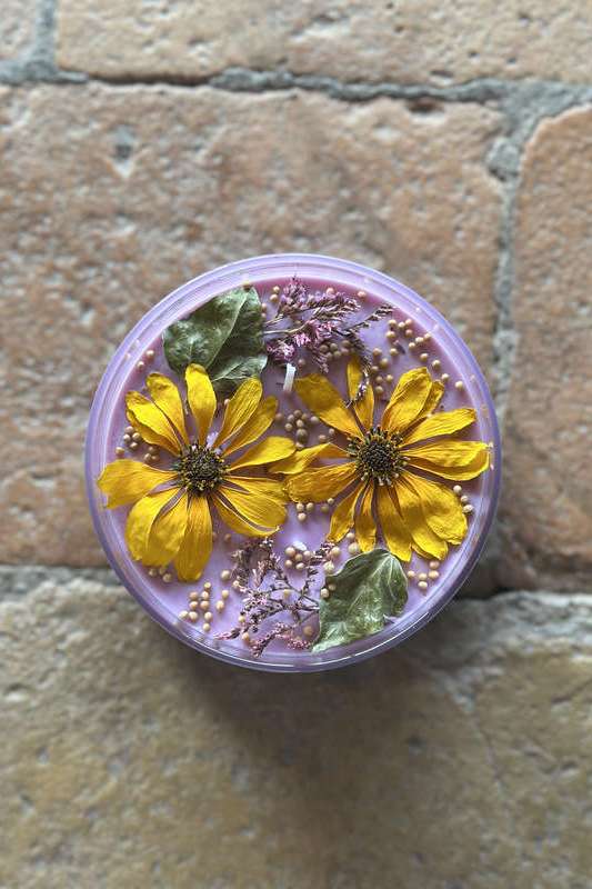 Candela Cupola Grande LILLA ERBA MISTICA | Acquista Online Erba Mistica