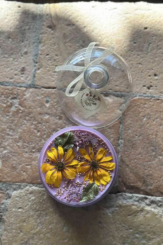 Candela Cupola Grande LILLA ERBA MISTICA | Acquista Online Erba Mistica