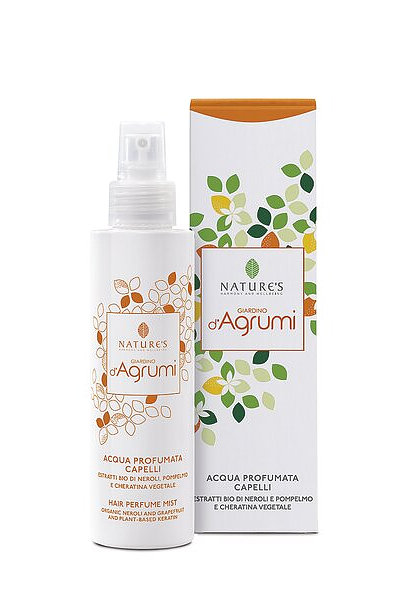 Acqua profumata Capelli GIARDINO AGRUMI NATURE'S | Acquista Online Erba Mistica