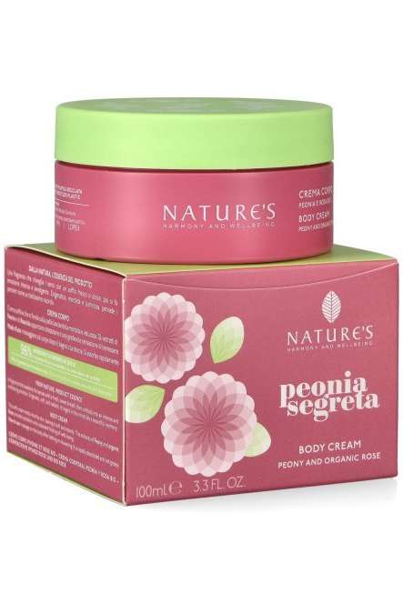 PEONIA SEGRETA Crema corpo 100ml NATURE'S | Acquista Online Erba Mistica
