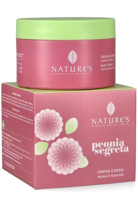 PEONIA SEGRETA Crema corpo 200ml NATURE'S | Acquista Online Erba Mistica