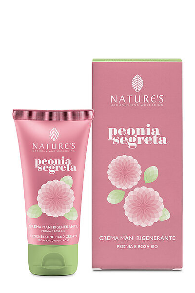 PEONIA SEGRETA crema mani NATURE'S | Acquista Online Erba Mistica