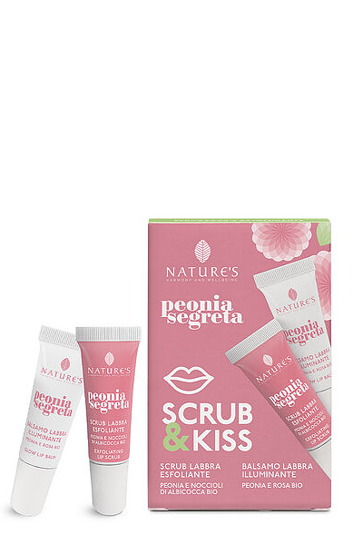 PEONIA SEGRETA kit scrub & kiss NATURE'S | Acquista Online Erba Mistica