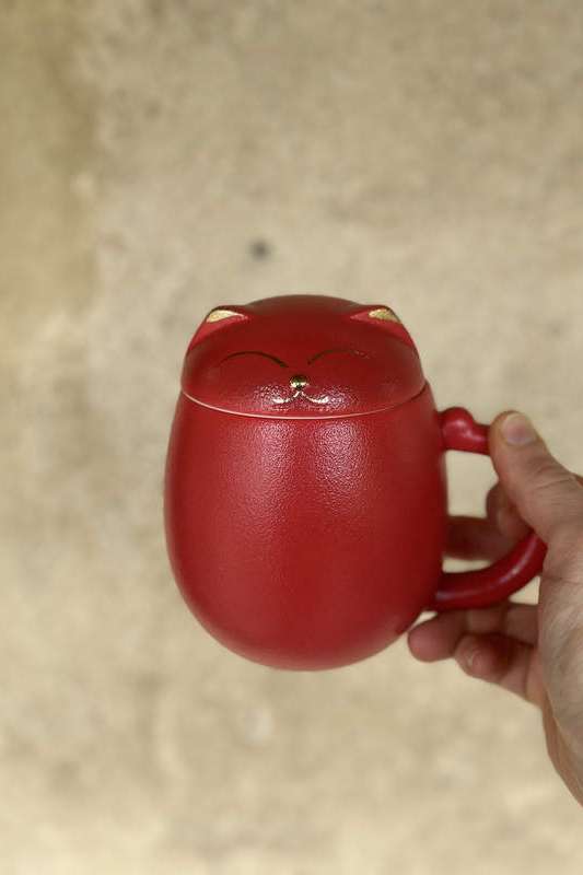 Meow Infusiera Rossa HIMALAYA | Acquista Online Erba Mistica