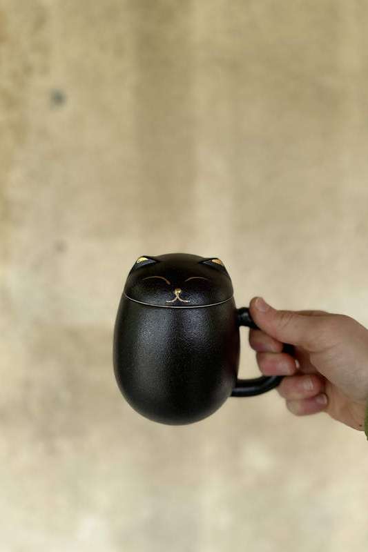 Meow Infusiera Nera HIMALAYA | Acquista Online Erba Mistica