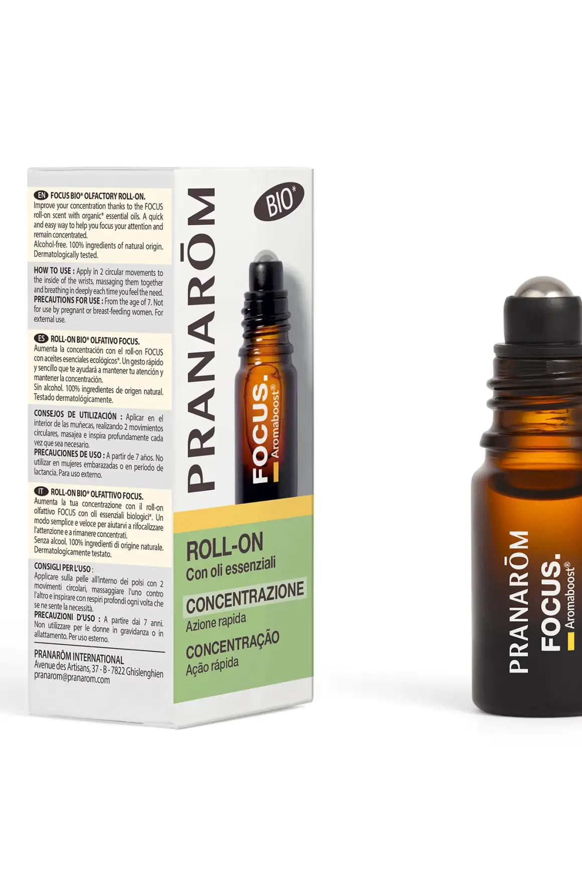 AromaBoost FOCUS PRANAROM | Acquista Online Erba Mistica