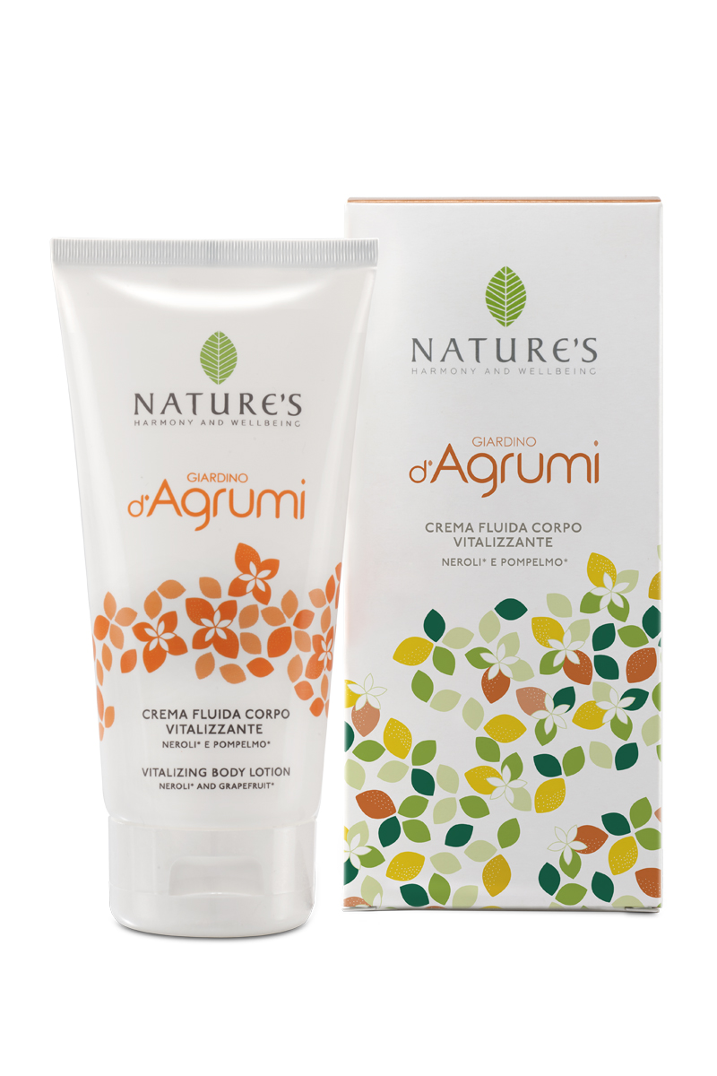 Crema fluida corpo Giardino d'Agrumi 150ml NATURE'S | Acquista Online Erba Mistica