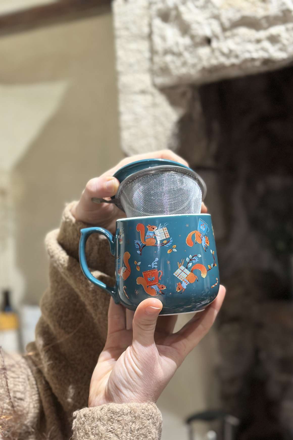 Infusiera Christmas verde NEAVITA | Acquista Online Erba Mistica