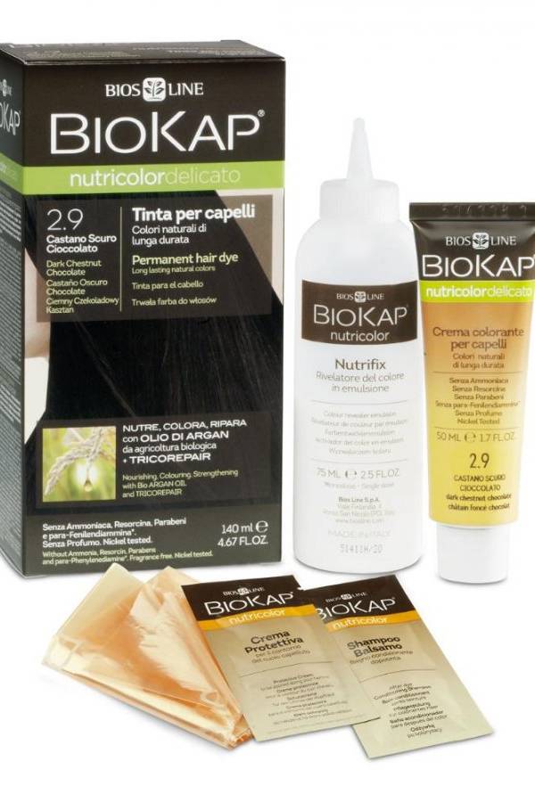 Biokap Nutricolor Delicato 1.0 Nero Naturale BIOSLINE | Acquista Online Erba Mistica