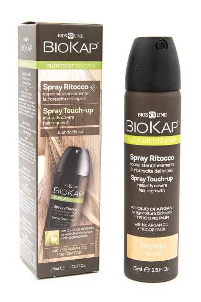 Biokap Nutricolo Spray Ritocco Biondo BIOSLINE | Acquista Online Erba Mistica