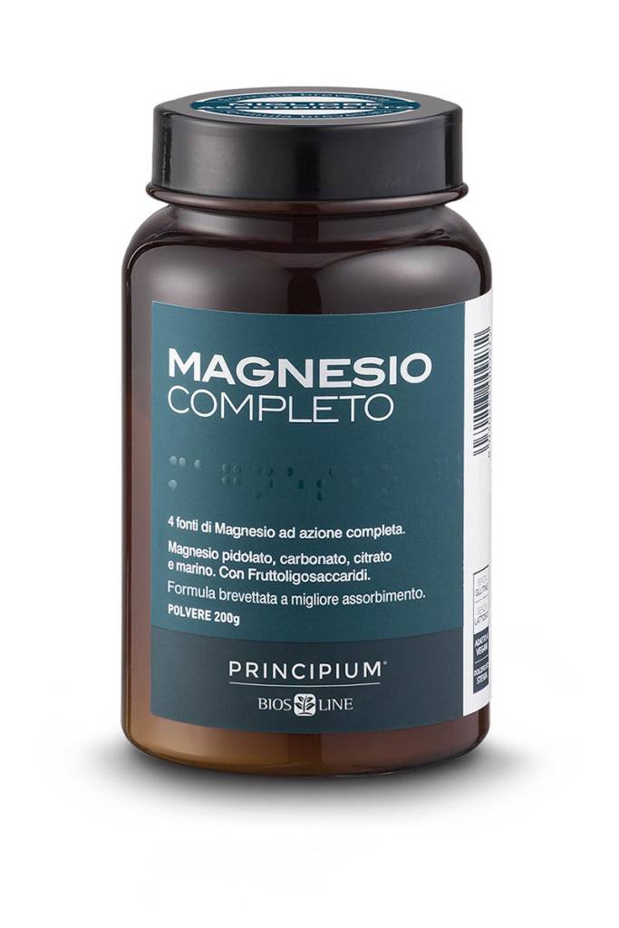 Magnesio Completo Polvere 200 g BIOSLINE | Acquista Online Erba Mistica