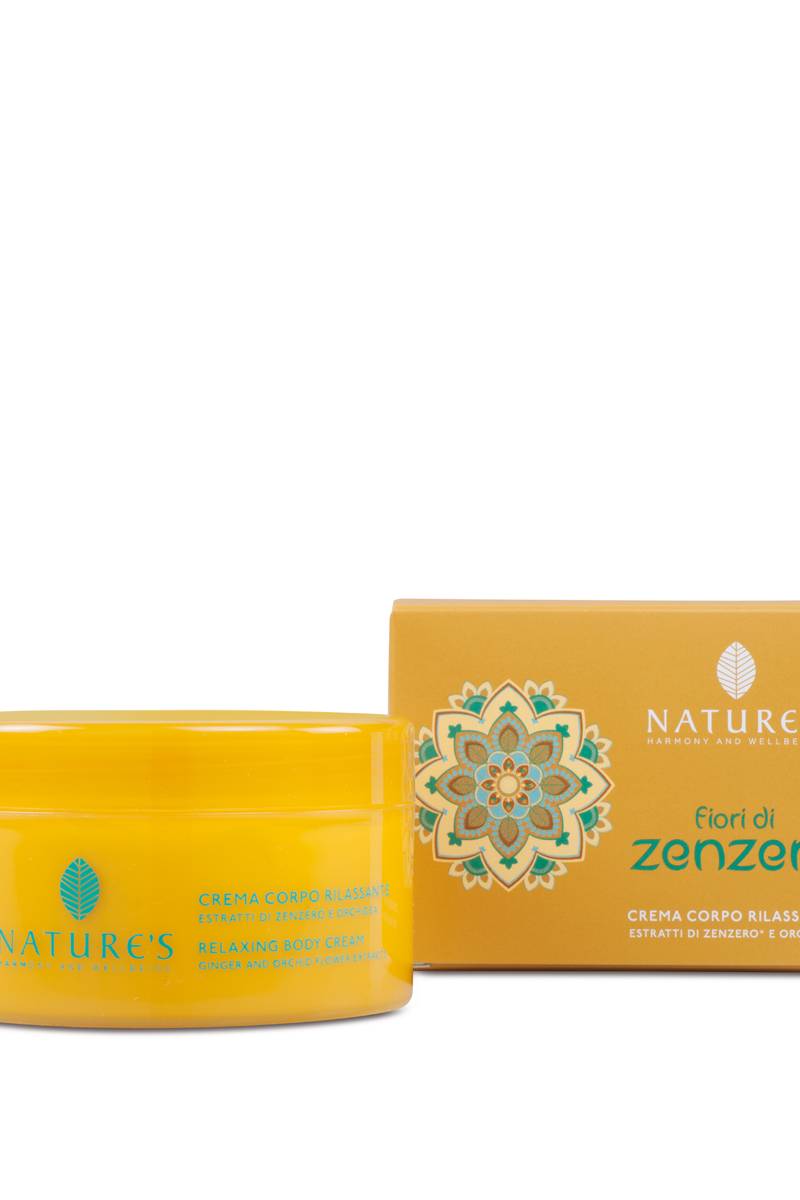 Crema Corpo Fior di Zenzero 100ml NATURE'S | Acquista Online Erba Mistica