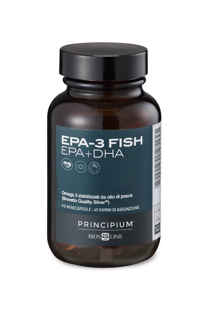 Omega 3 EPA 3 FISH 90 mini capsule BIOSLINE | Acquista Online Erba Mistica