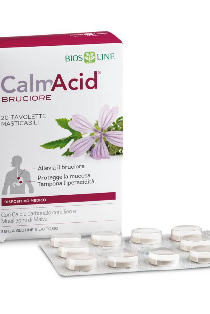 Calmacid Bruciore 20 tav BIOSLINE | Acquista Online Erba Mistica