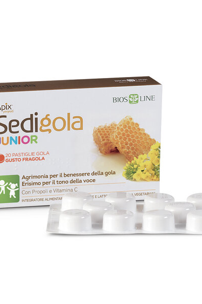 Sedigola Junior 20 pastiglie BIOSLINE | Acquista Online Erba Mistica