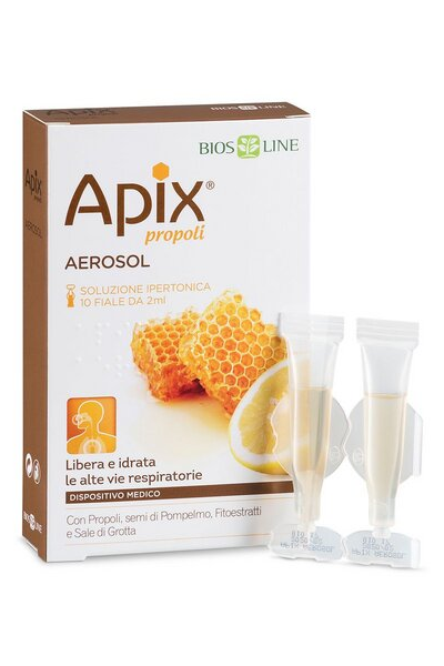 Apix Propoli Aereosol 10 fiale BIOSLINE | Acquista Online Erba Mistica