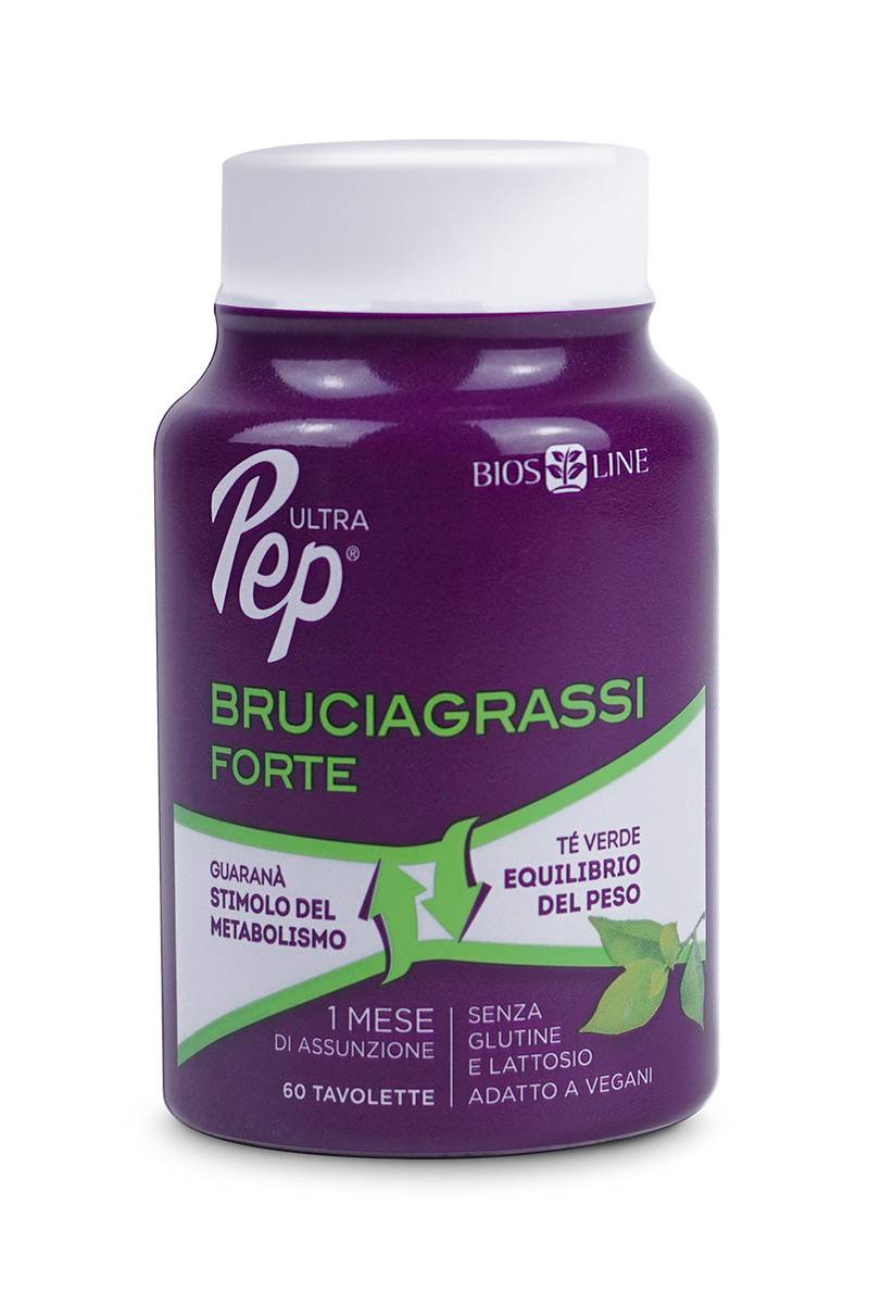 Ultra pep Brucia grassi Forte 60 tav BIOSLINE | Acquista Online Erba Mistica