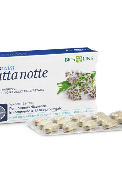 VitaCalm Tuttanotte 30 cpr BIOSLINE | Acquista Online Erba Mistica