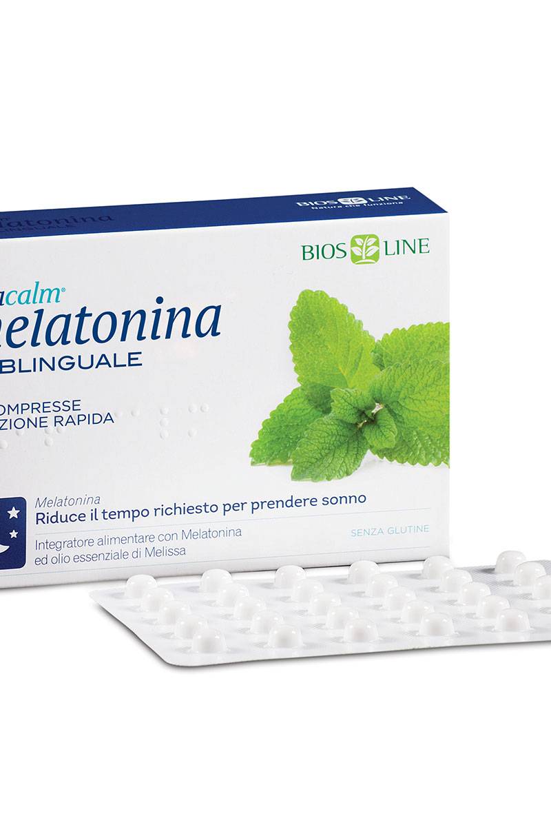 Melatonina Sublinguale 60 cpr BIOSLINE | Acquista Online Erba Mistica