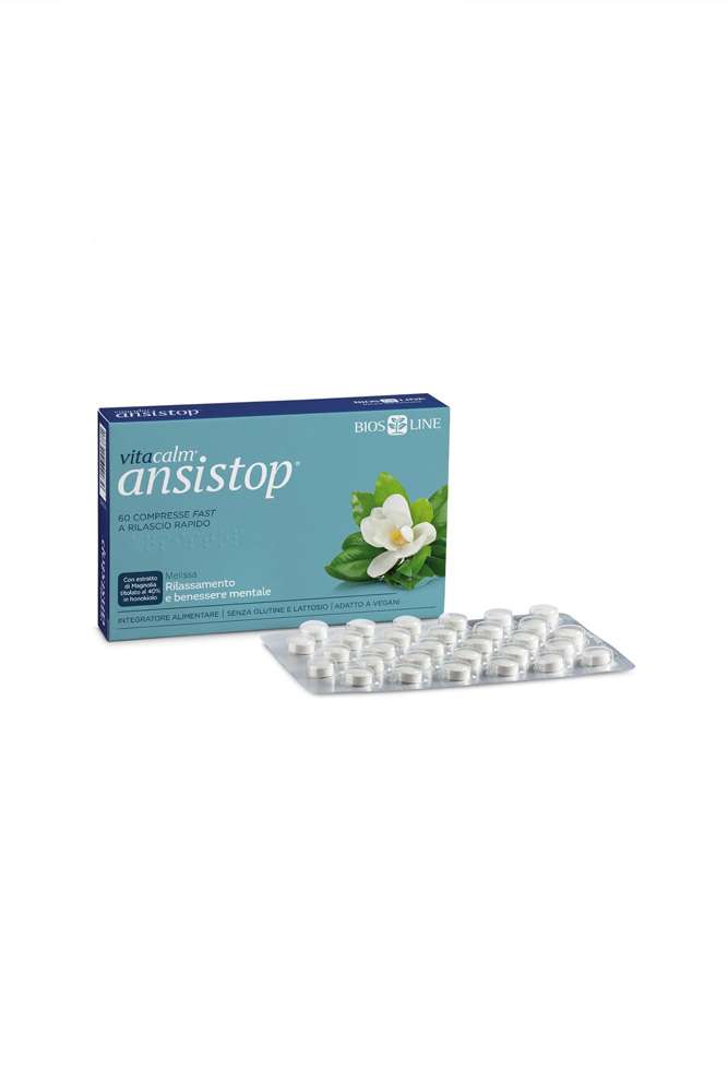 AnsiStop 60 Compresse BIOSLINE | Acquista Online Erba Mistica