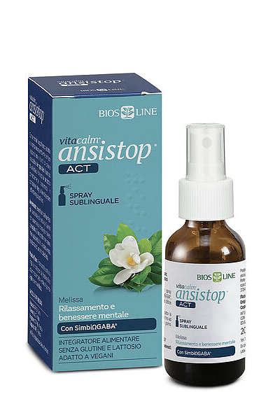 VitaCalm Ansistop Act Spray 20 ml BIOSLINE | Acquista Online Erba Mistica