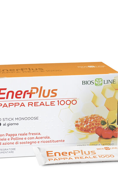 Enerplus Pappa reale 1000 Stick BIOSLINE | Acquista Online Erba Mistica