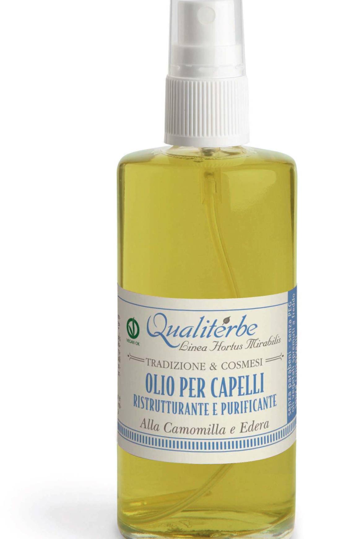 Olio per capelli ristrutturante 50 ml QUALITERBE | Acquista Online Erba Mistica