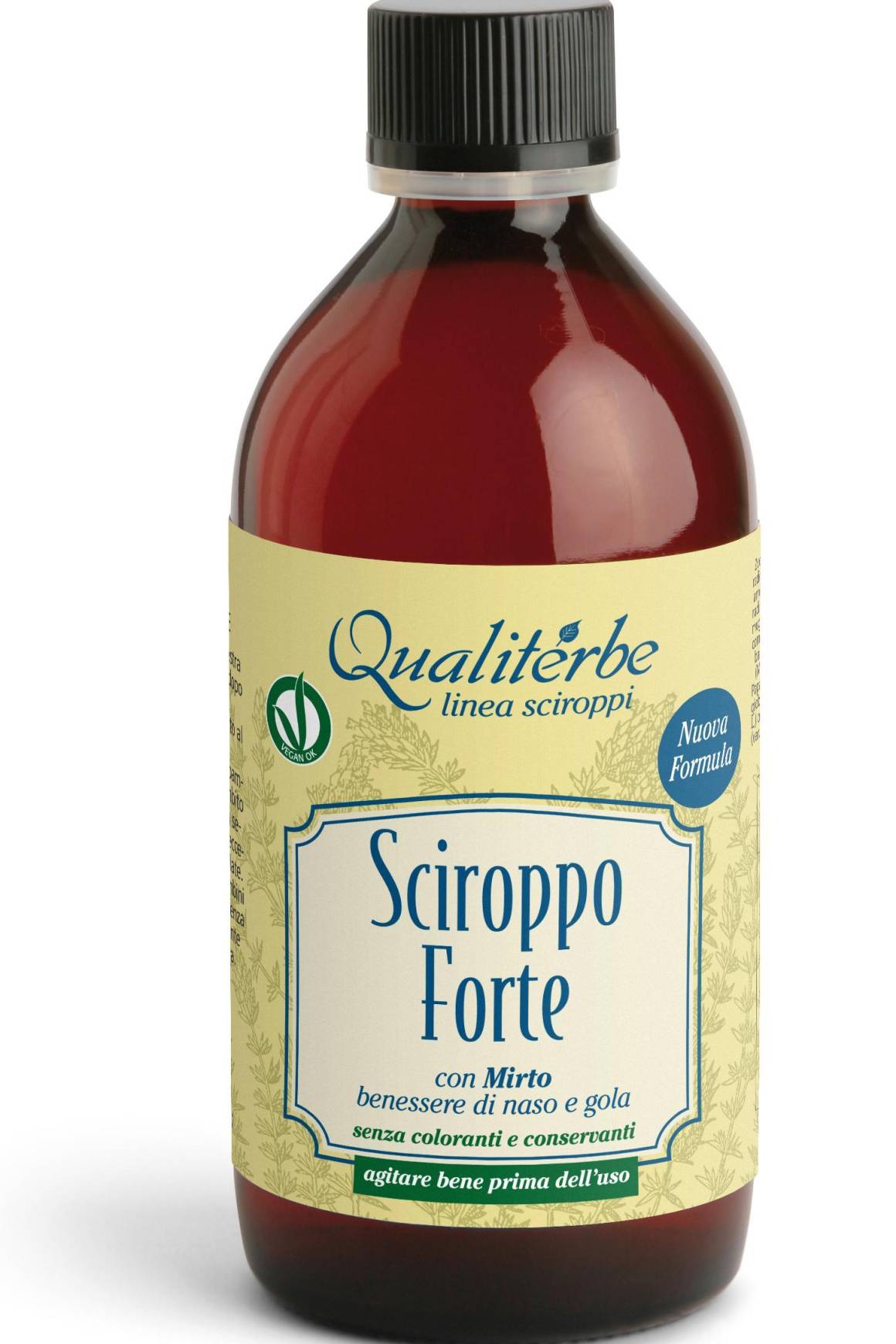 Sciroppo Forte con Mirto QUALITERBE | Acquista Online Erba Mistica